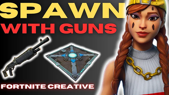 How to Spawn with Guns in Fortnite Creative | Easy Tutorial