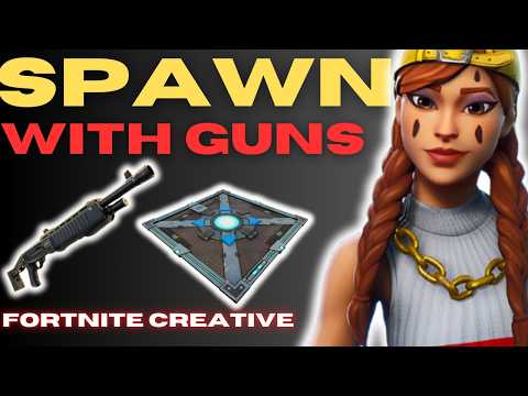 How to Spawn with Guns in Fortnite Creative | Easy Tutorial