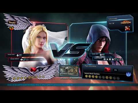 Ranked Destroyer Jin Schooling Forest613's Savior Nina Tekken 7 PS4 Version