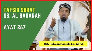 Tafsir alQur’an surat al Baqarah ayat 267📂Kajian Ahad Pagi (KAP)🟢Harta yang Diinfakkan Harus Baik