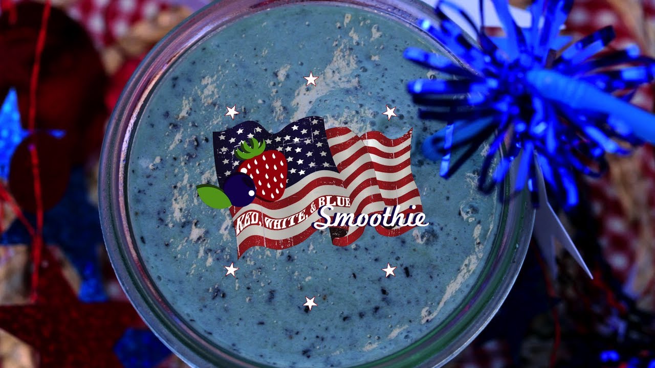 Red White and Blue Smoothie | Thirsty For ... | Tastemade