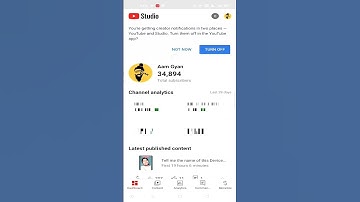 Youtube Studio Notification Off Updates #shorts #trendingshorts #ytshorts