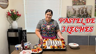 SUPER EASY AND DELICIOUS 3 MILK CAKE WITH FRESH FRUIT SUPER EASY AND DELICIOUS 3 MILK CAKE WITH FRESH FRUIT