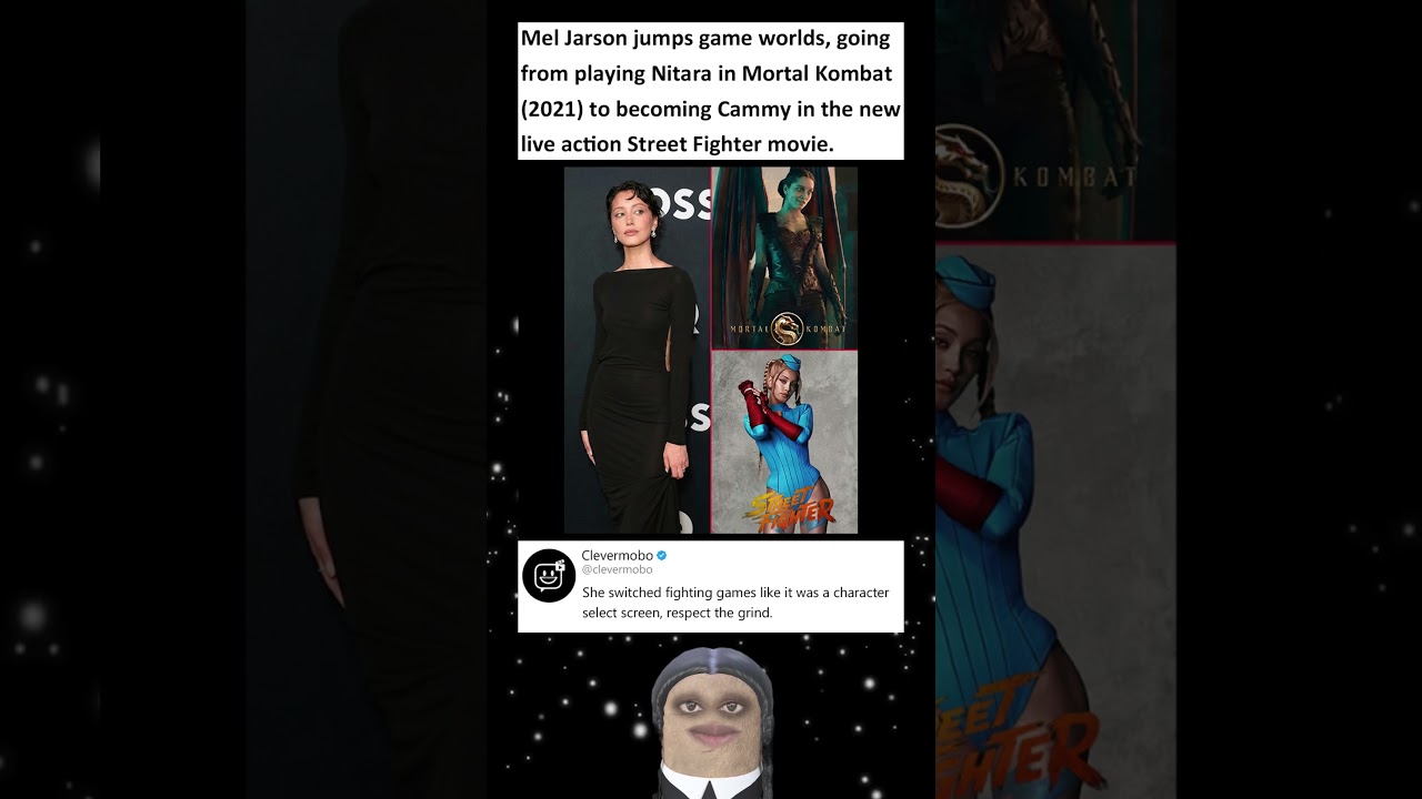 Mel Jarson jumps game worlds, going from playing Nitara in Mortal Kombat (2021) to becoming Cammy