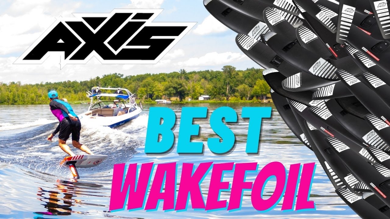 Best AXIS Wake Surf Hydrofoil for the Lake YouTube