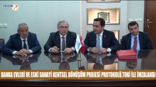 Banka Evleri Ve Eski Sanayi Sitesi Kentsel Dönüşüm Projesi Protokol Töreni Yapıldı