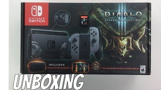 DIABLO 3 Eternal Collection SWITCH CONSOLE Unboxing