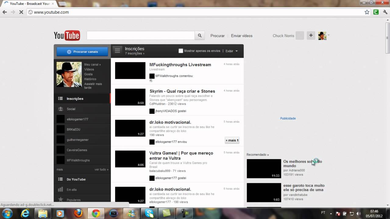Tutorial Como Entrar No Youtube pela YouTube