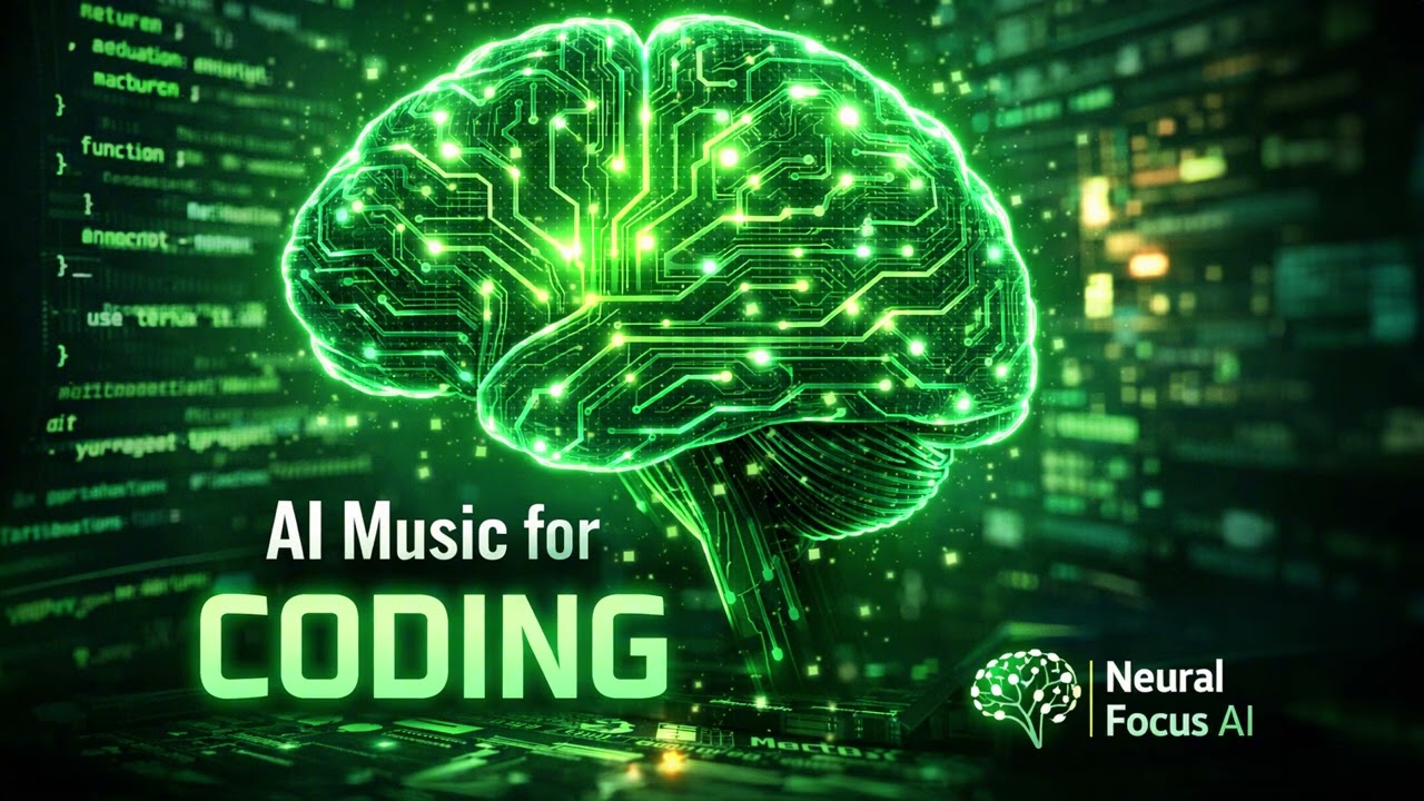 AI Music for Coding & Deep Work – 3 Hours of Focus Music for Programmers 