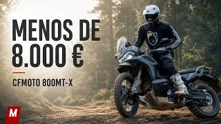 Probamos la CFMOTO 800MT-X: ¡Ojo con el motor!