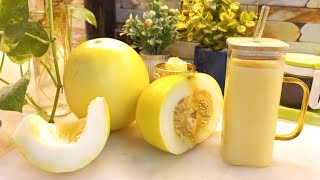 Muskmelon Sharbat Perfect Summer Healthy Refreshing Drink