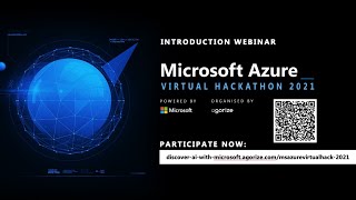 Microsoft Azure Virtual Hackathon 2021 - Webinar Jan 19, 2021