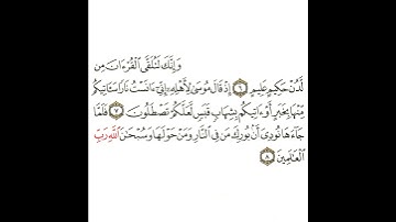 سورة النمل 2 القسم الثاني تكرار كيفي من ..  وإنك لتلقى القرآن من لدن حكيم عليم .. إلى .. رب العالمين