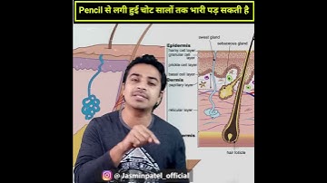 Pencil की चोट के निशान सालों तक क्यों रहते हैं #shorts / Jasmin Patel / Easily Explained