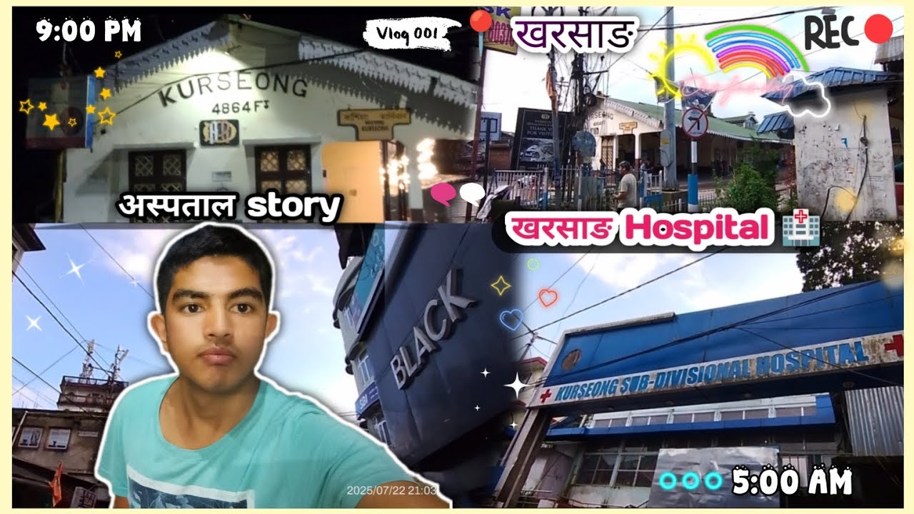 8 Days in Kurseong: Hospital Diaries & Silent Streets at 5 AM | Nepali vlog  