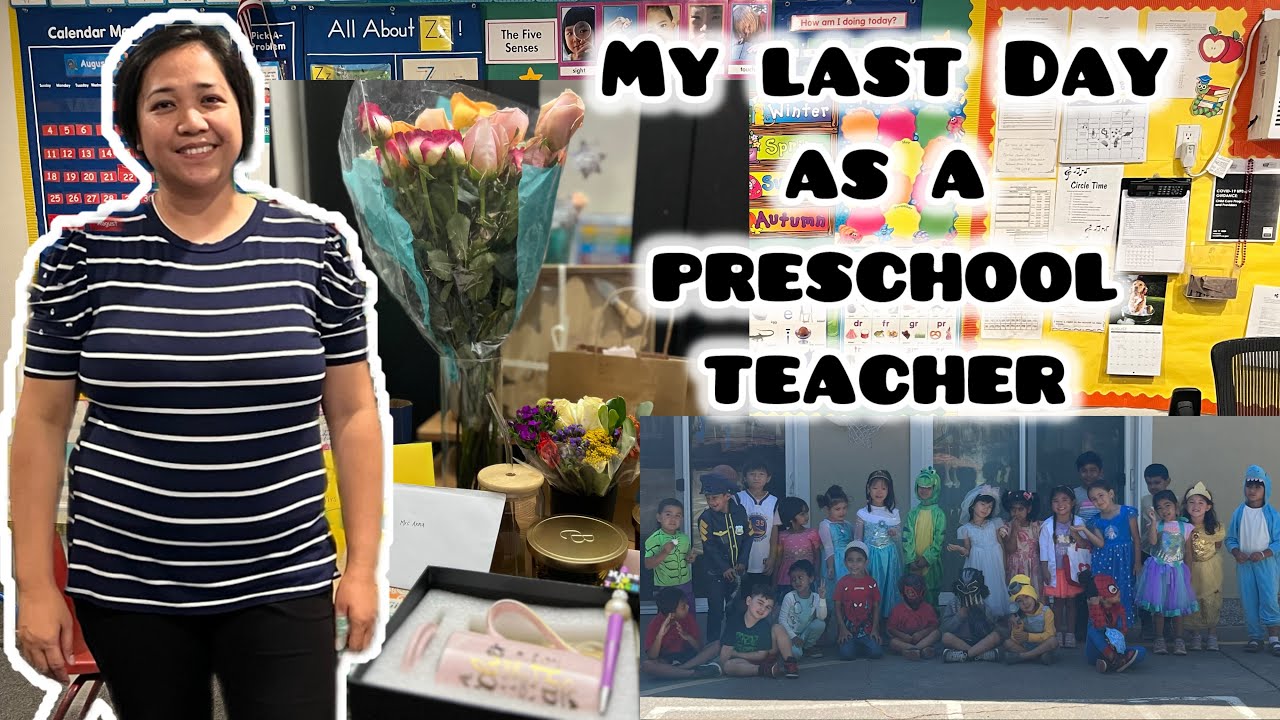 My Last Day of School as a Kindergarten Teacher | annasworld - YouTube