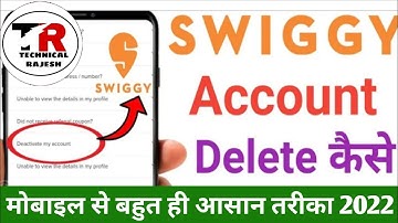 How to delete swiggy account permanently  | Swiggy account delete kaise kare ? 2022