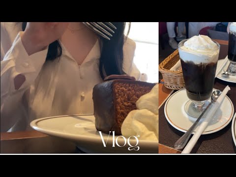 Vlog. 社会人OLの休日😸,ARTIDAOUD,ジュエリー購入品💎,都内カフェ🍰,ショッピング🛒