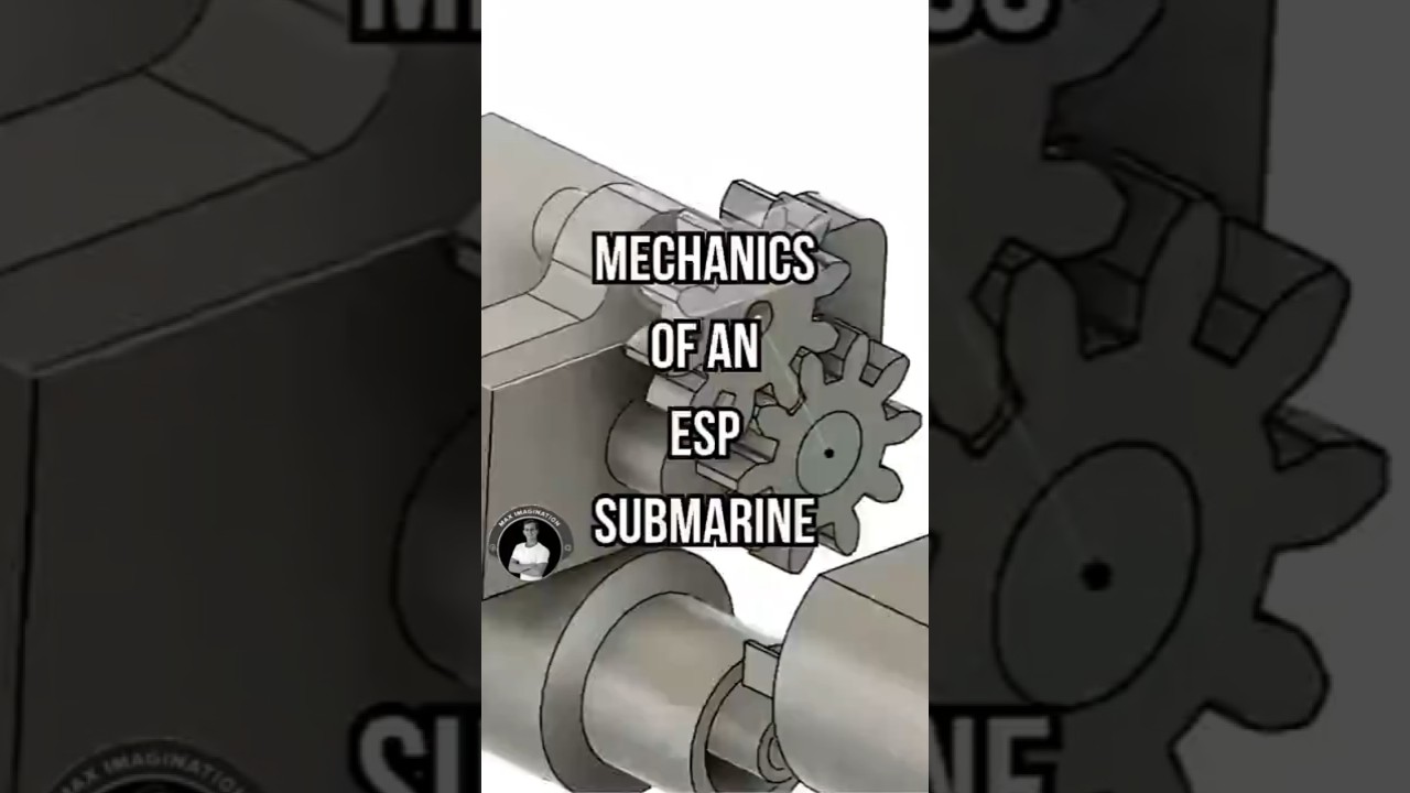 The secret mechanics behind my RC Submarine (you can build this) 🚢 #mechanical #rcsubmarine