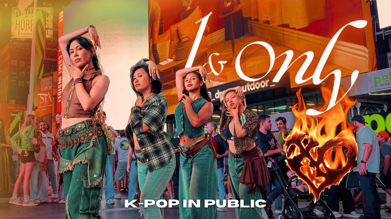 [KPOP IN PUBLIC NYC - ONE TAKE]  XLOV (엑스러브) - ‘1&Only’ | Full Dance Cover in TIMES SQUARE