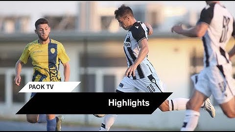 Τα στιγμιότυπα του ΠΑΟΚ-Παναιτωλικός - PAOK TV