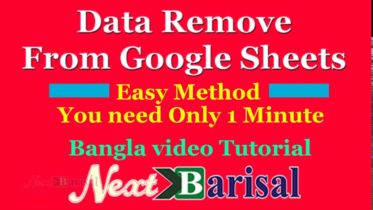 Data Remove From Google Sheets Easy Method In Bangla Tutorial YouTube data-remove-from-google-sheets-easy-method-in-bangla-tutorial-youtube