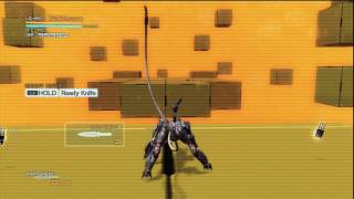 Metal Gear Rising: Revengeance Blade Wolf DLC - LQ-84i VR Training Dash & Heat Knives Tutorial PS3