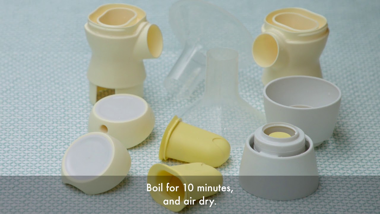 Medela Sonata Breast Pump How to Clean YouTube