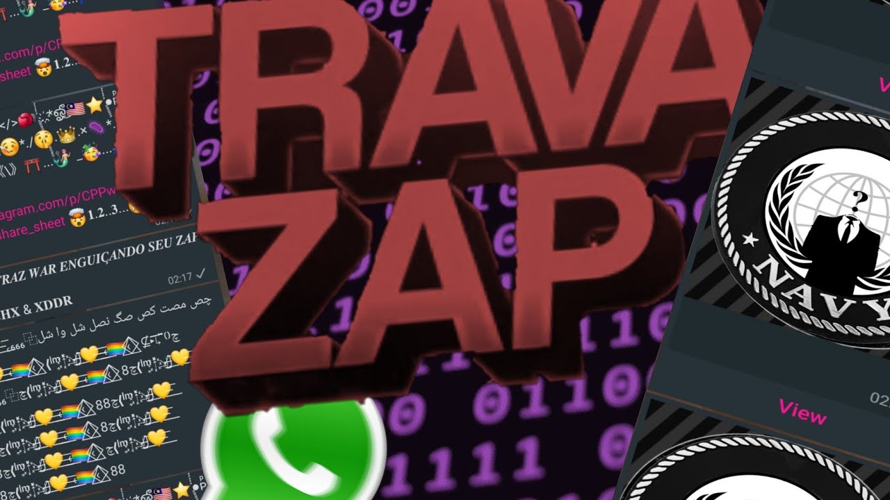 EDIT TRAVA ZAP - FACÇÃO TRAVAZAP - LUCKHAOS [NAVY WEB] - YouTube