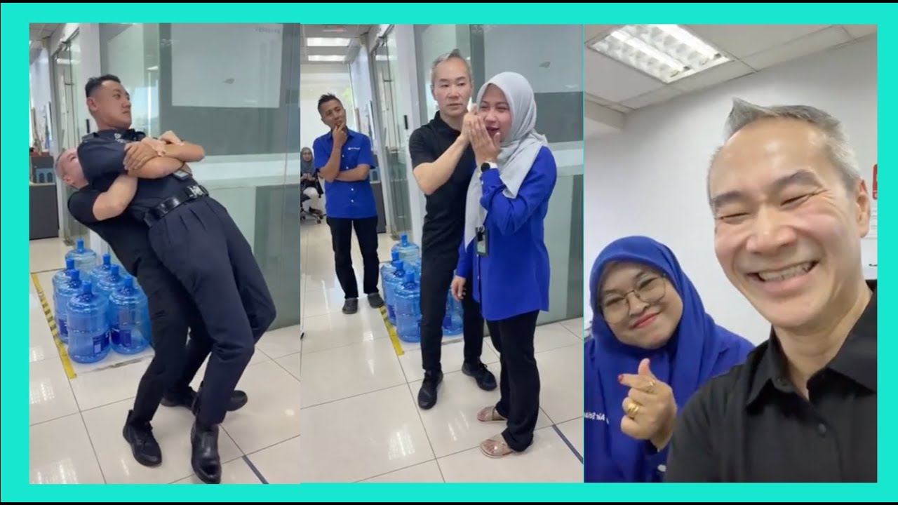 Master Chris Leong helping all the Air Selangor staff