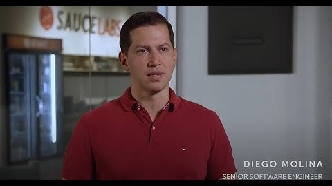 Meet the Sauce Labs Experts - Diego Molina