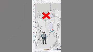 SketchUp tips ✨Create structural openings in seconds! using the 1001bit Tools plugin in SketchUp.