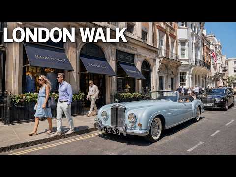 🇬🇧 LONDON WALK: Mayfair Luxury Shopping 💎 The World Of Millionaires, Wealth & Expensive Streets