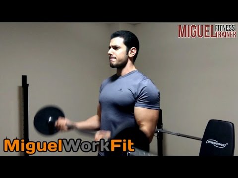 Press francés con barra - MIGUELWORKFIT