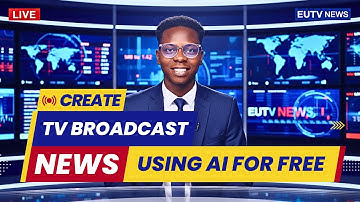 How to Create a Realistic TV News Broadcast with AI for FREE (Complete Step-by-Step Tutorial)