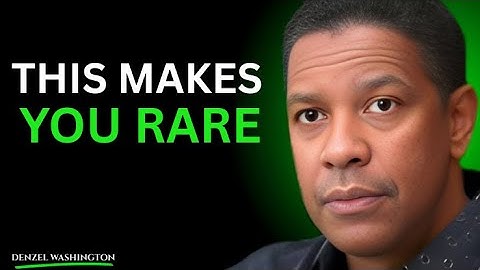 Deze ene gedraging maakt het onmogelijk om te vergeten | DENZEL WASHINGTON Motiverende toespraak