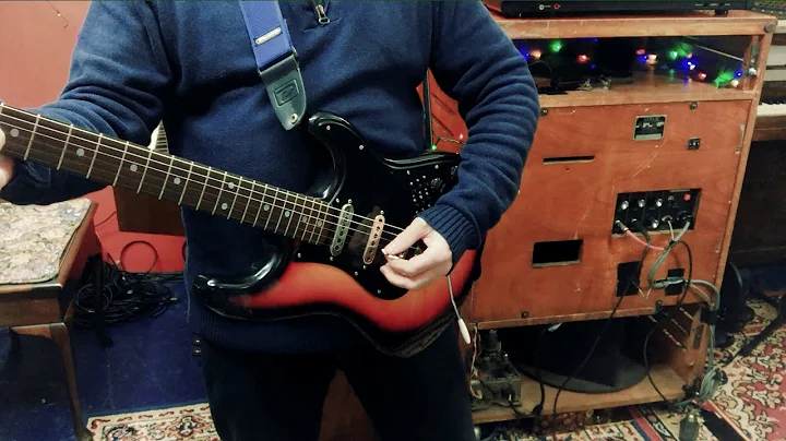 Guitar into Leslie 122-V with new Mullard 12AU7 & EHX 6550EH valves