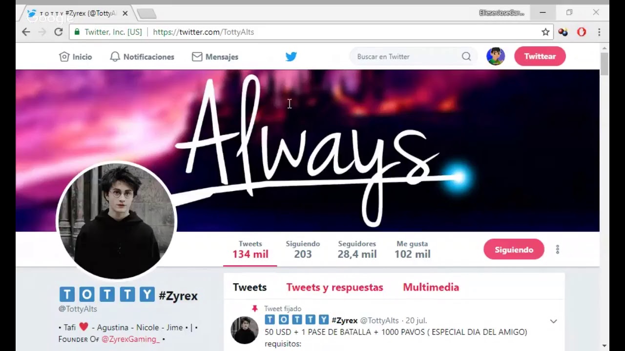 Activo Del Dia [@TottyAlts]