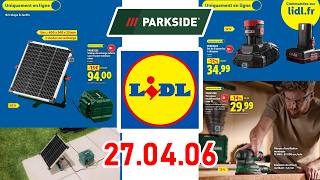 Catalogue Parkside Lidl 27 Avril 2026 Les Meilleurs Bons Plans