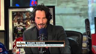 Keanu Reeves on the Dan Patrick Show 12/23/13