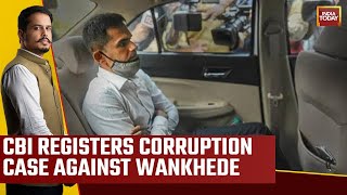 CBI Raids Ex-NCB Officer Sameer Wankhede, Files Corruption Case | WATCH