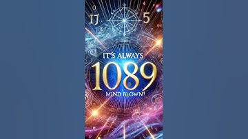 1089: The Magic Number! Try This Trick! ✨🧙‍♂️ #brainteasers  #mathtricks