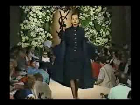 Yves Saint Laurent haute couture fall winter 1995 ...