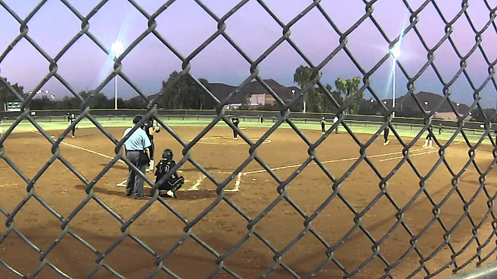 SC Athletics Marie "Mo" Sobel pitching vs. SC Athl...