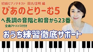 【ぴあのどりーむ】【ピアノ初心者】自宅練習に便利なアドバイス付き！ぴあのどりーむ5をマスターしよう！