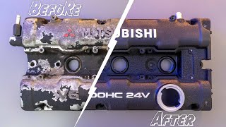 How to RESTORE your Valve Cover! (OEM Wrinkle Paint)