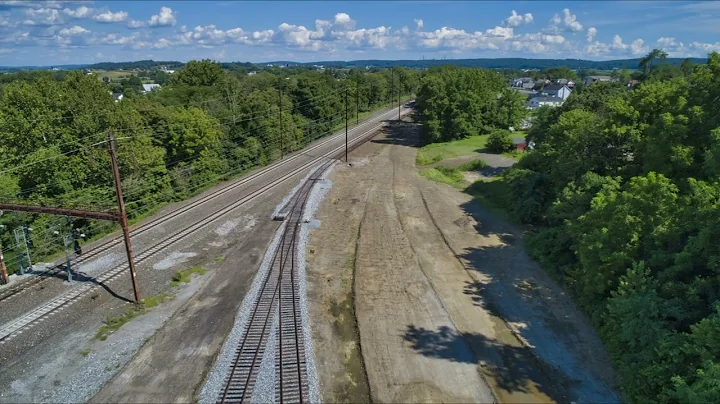 Strasburg Railroad"s New Freight Yard Update Augus...