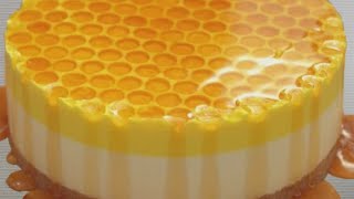 تشيز كيك العسل بدون فرن طعمه  _ No Back Honey cheesecake