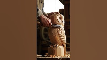 Carving an Owl from a Single Block of Wood 黎