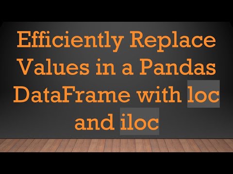 Efficiently Replace Values